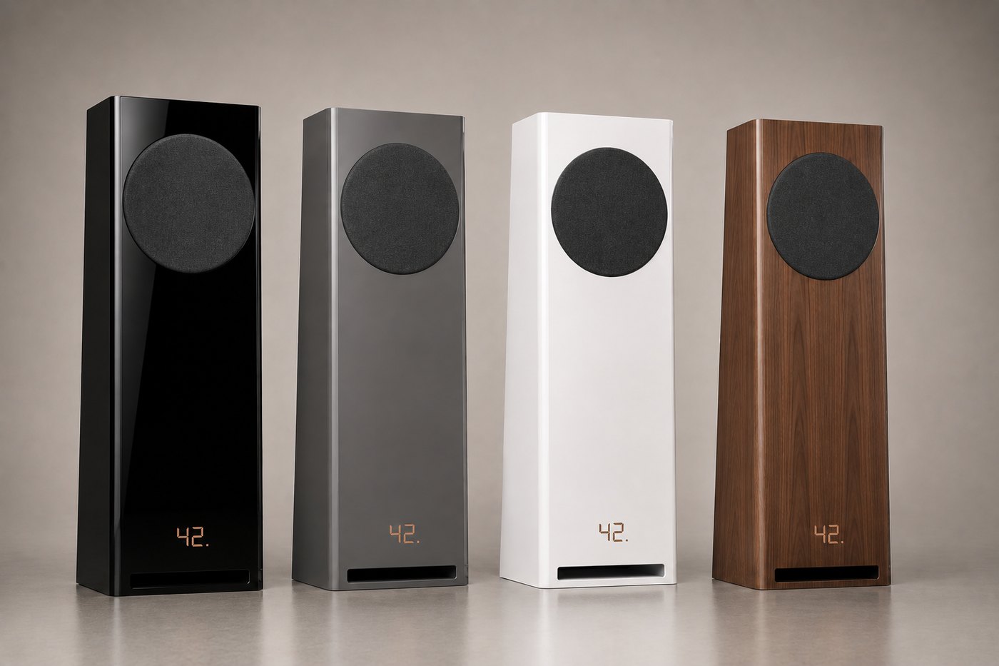 42.audio Damogran 7 — Active coaxial floorstander