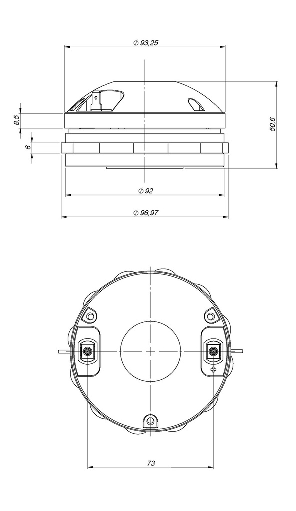 ND1018BT Maßzeichnung