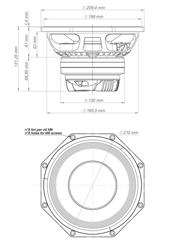 [42A-CHS-KO-18S-0002] 18SOUND 8NCX750N